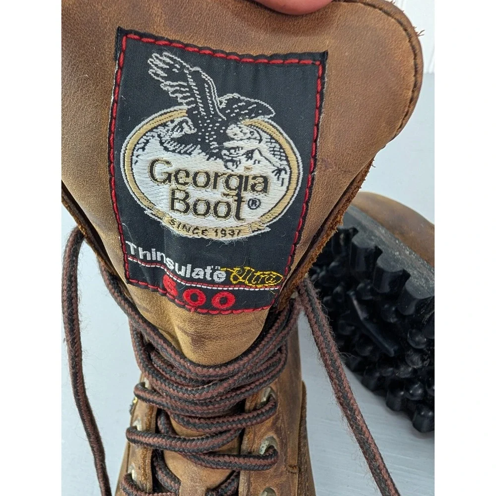 Georgia Sport & Trail Gore-Tex Boots Men Size US 8M Thinsulate Ultra 600 Leather - Picture 2 of 14